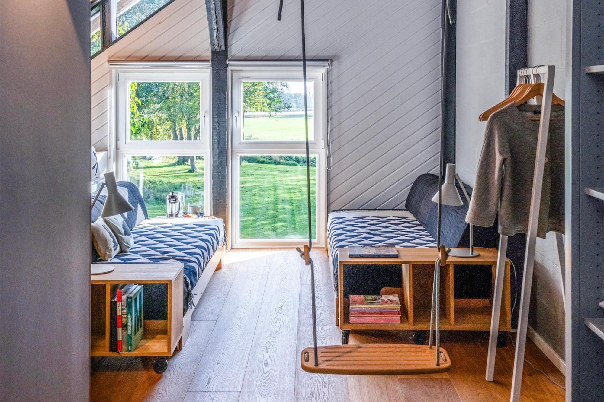 Ferienhaus Hyggeby - Architektenhaus Mit Schlei Blick Ulsnis Buitenkant foto